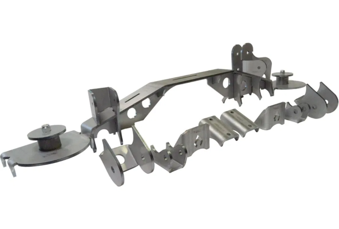 TR8801 – ARTEC INDUST Axle Housing Truss, For Dana 30 Or Dana 44 Over The Top Weld On Mild Steel With Coil Bracket An...